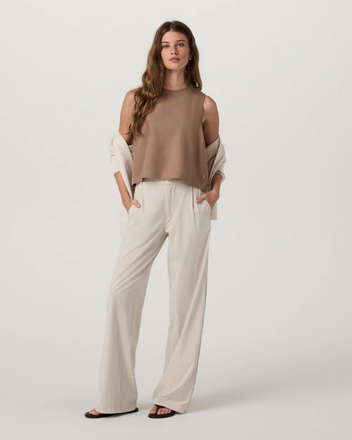 Trestles Twill Crop Tank - Image 4