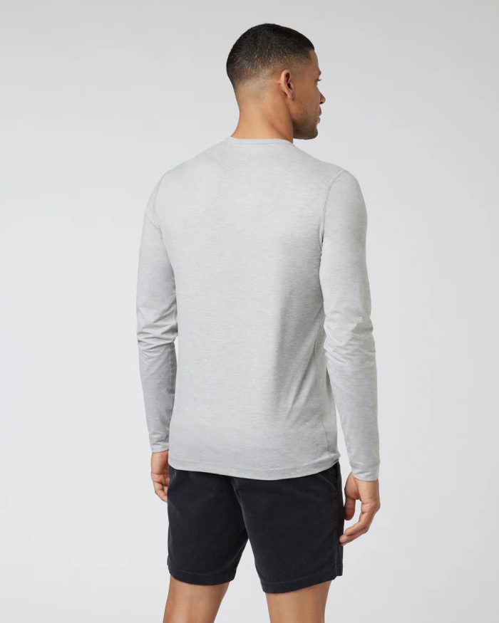 Long-Sleeve Ease Performance Henley - Image 2