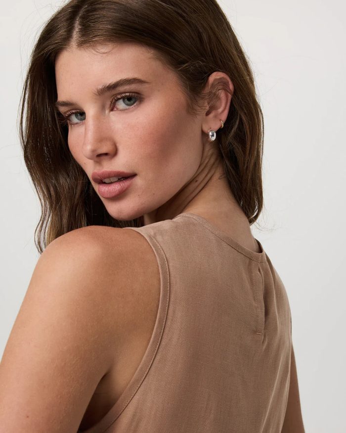 Trestles Twill Crop Tank - Image 2