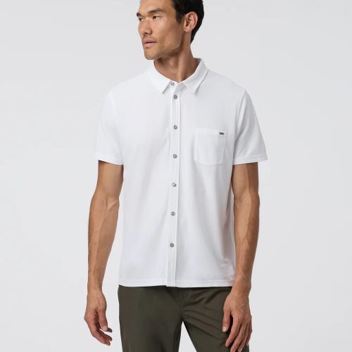 Short Sleeve Ace Button Down