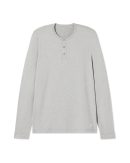 Long-Sleeve Ease Performance Henley