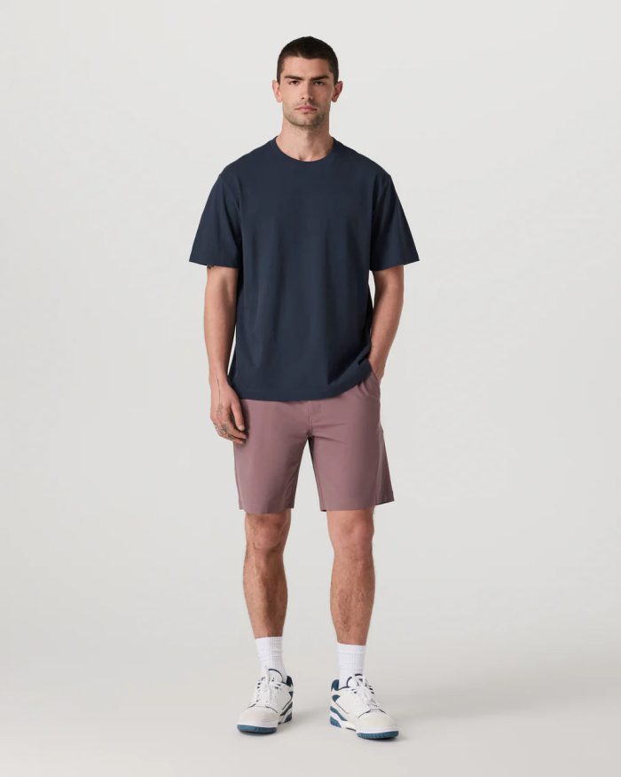 Short Sleeve Vuori Heavyweight Cotton Tee - Relaxed Fit - Image 4