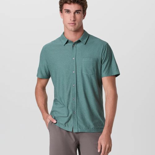 Short Sleeve Strato Button Down