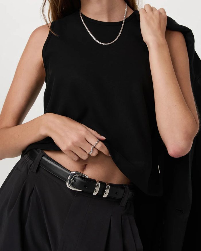 Trestles Twill Crop Tank - Image 4