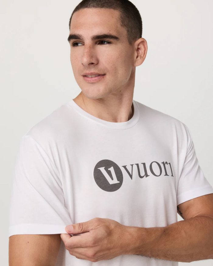 V1 Vuori Wordmark Logo Tee - Image 2