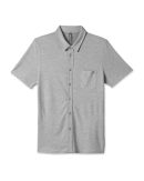 Short Sleeve Ace Button Down
