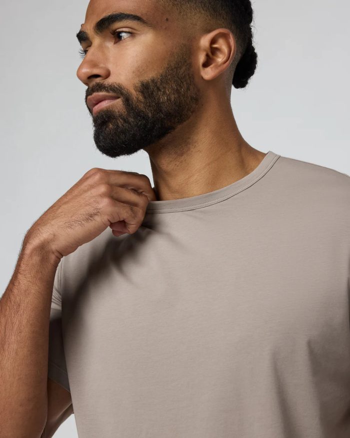 Short Sleeve Feather Tee - Relaxed Fit - Image 4