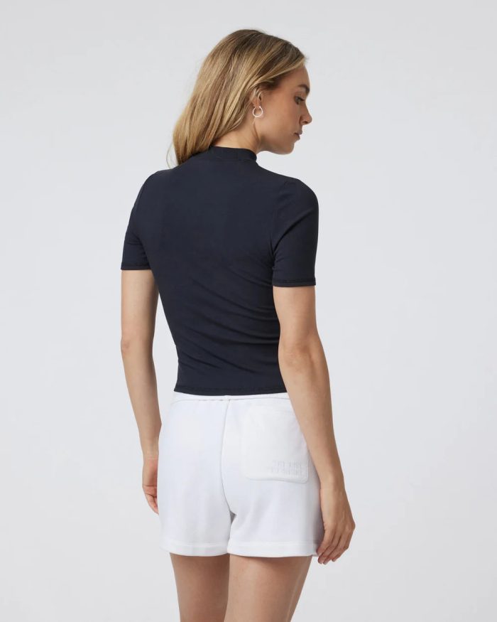 Short Sleeve Pose Mock Neck - Image 3