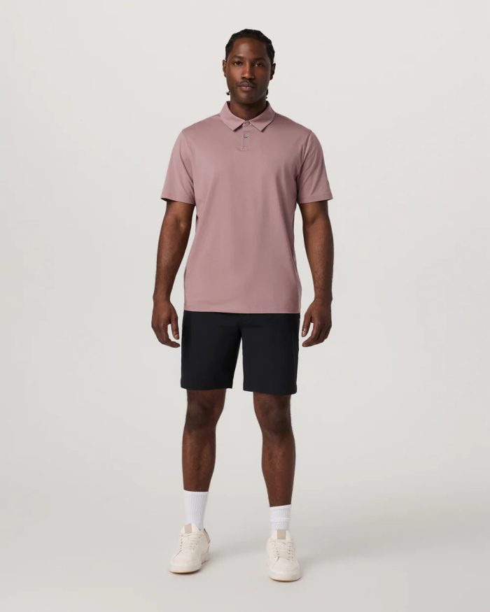 Short Sleeve Feather Polo - Image 5