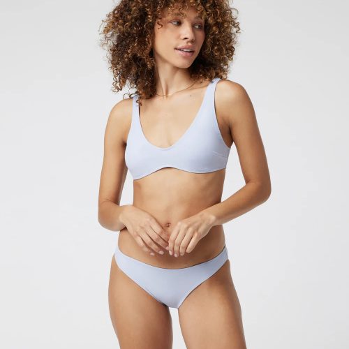 Aqua Triangle Top