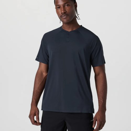 Short Sleeve Viewpoint Henley