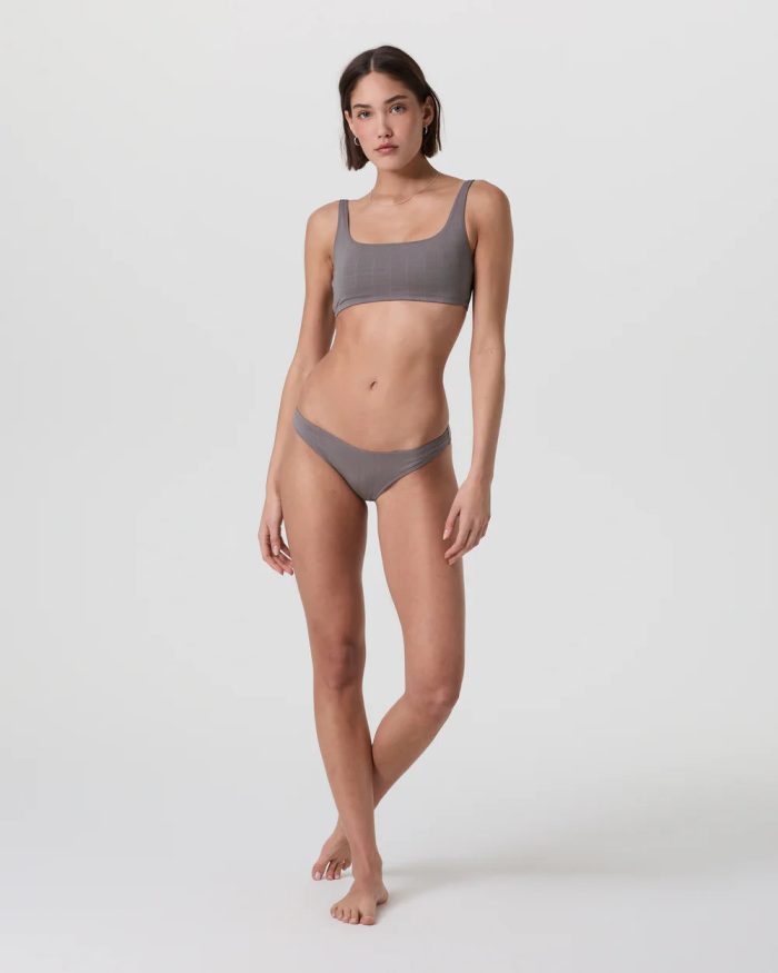 Encinitas Plaid Bikini Top - Image 2