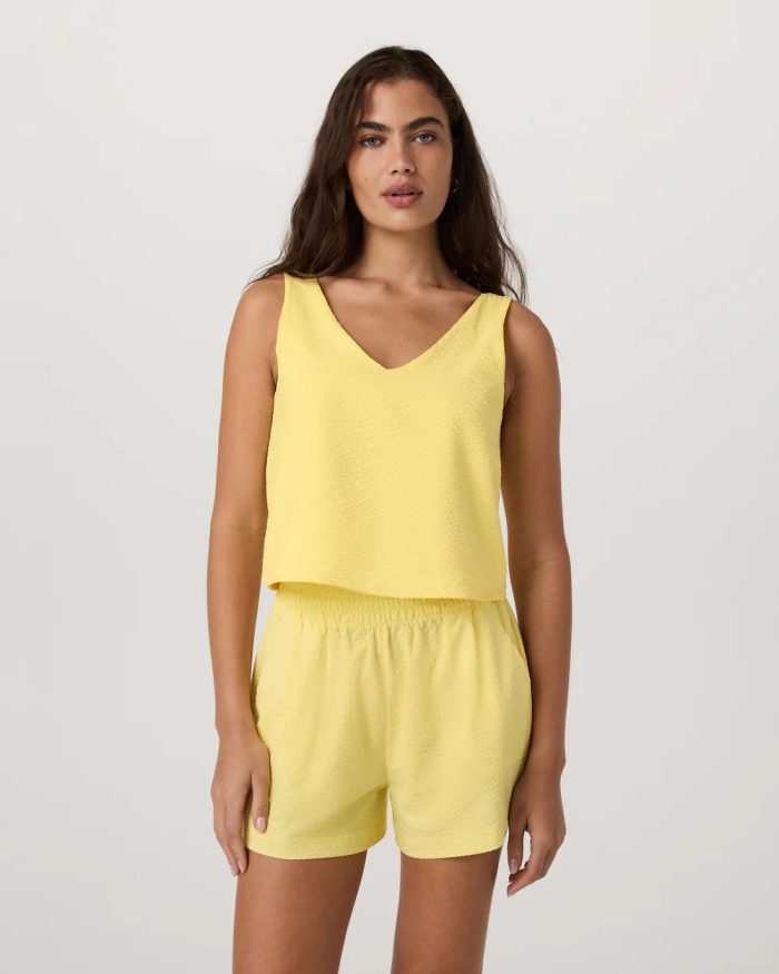 Villa Textured Crop Tank - Image 6
