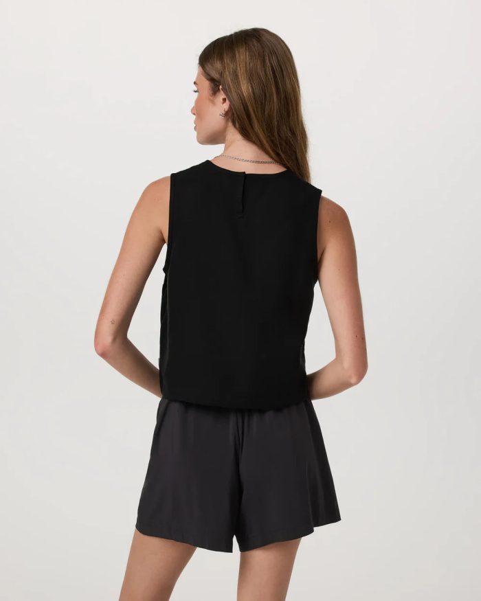 Trestles Twill Crop Tank - Image 3