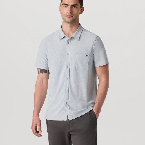 Short Sleeve Ace Button Down