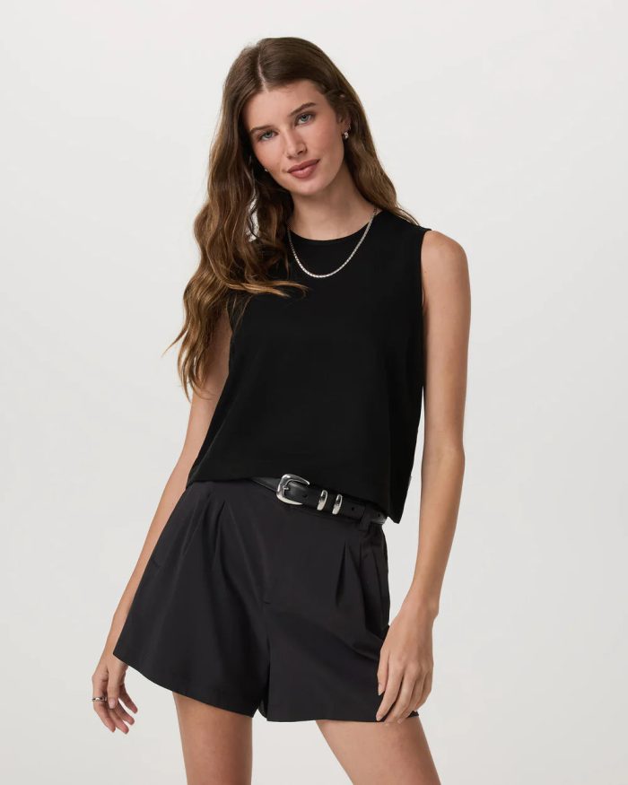 Trestles Twill Crop Tank - Image 5