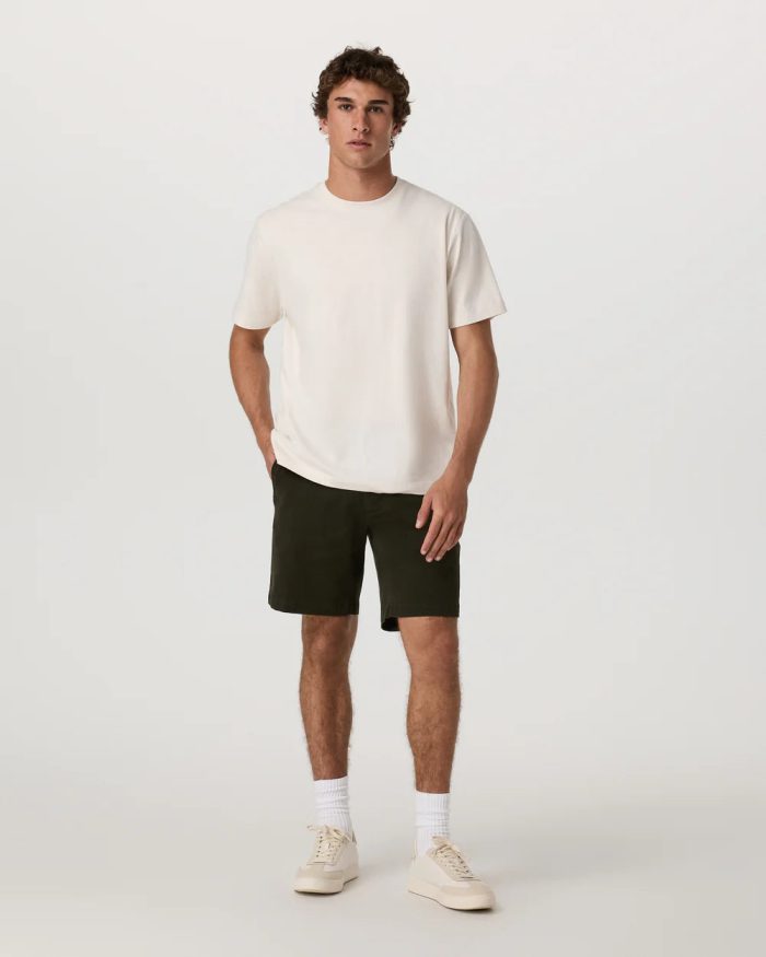 Short Sleeve Vuori Heavyweight Cotton Tee - Relaxed Fit - Image 4