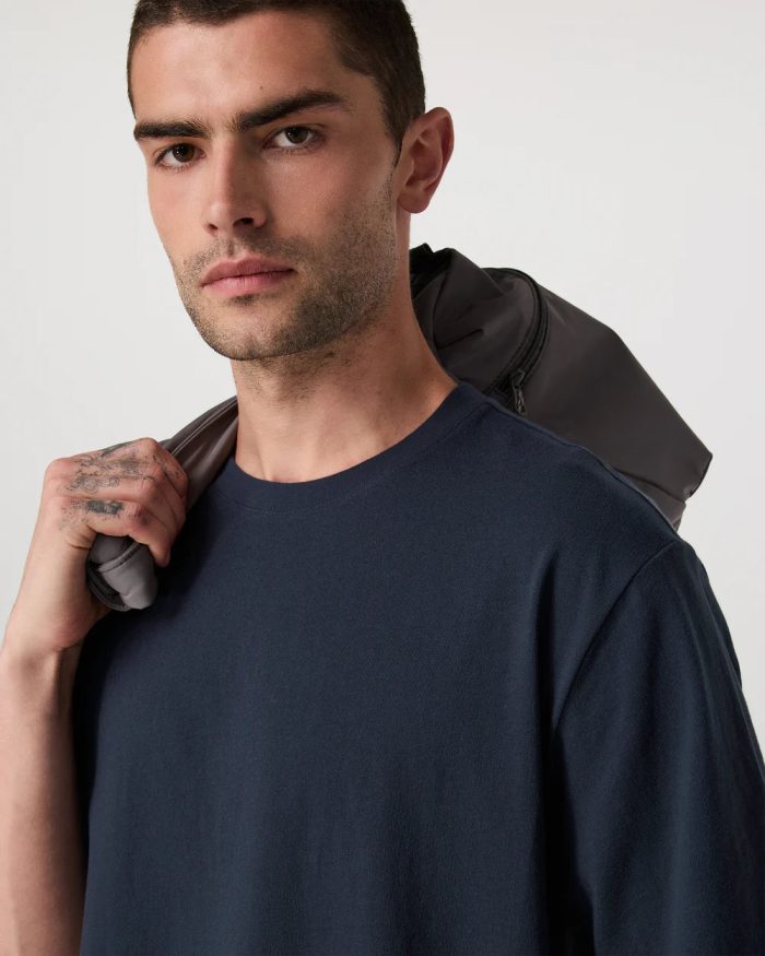 Short Sleeve Vuori Heavyweight Cotton Tee - Relaxed Fit - Image 3