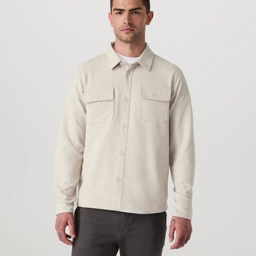 Waffle Shirt Jacket