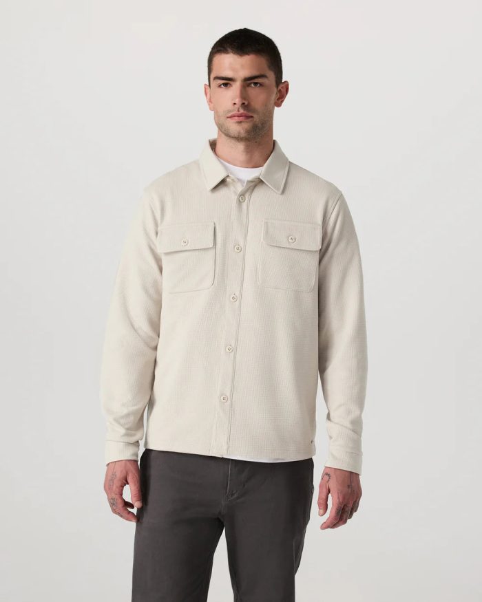 Waffle Shirt Jacket
