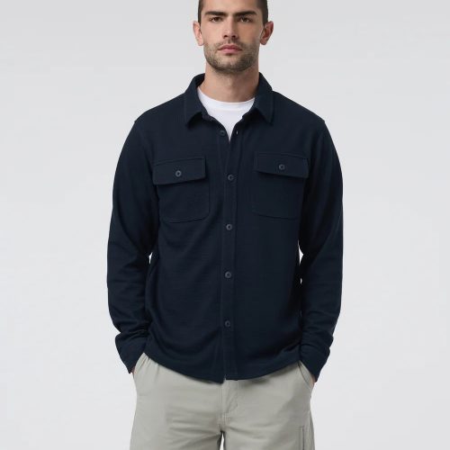 Waffle Shirt Jacket