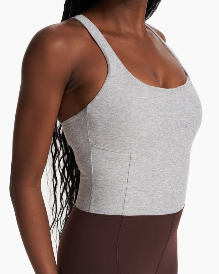Colorblock Corset Jumpsuit - Image 3