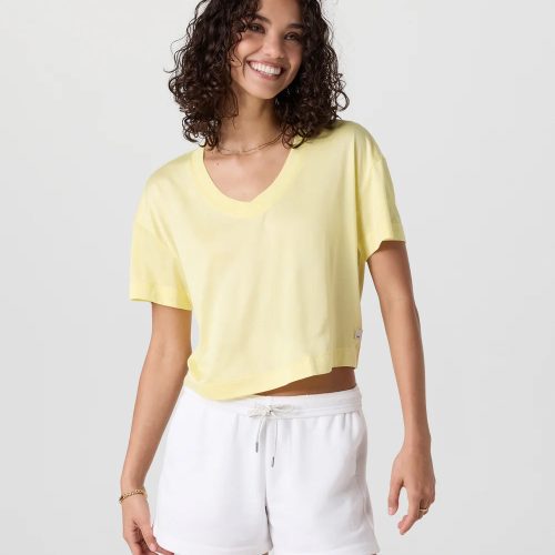 Short Sleeve Energy V-Neck Tee
