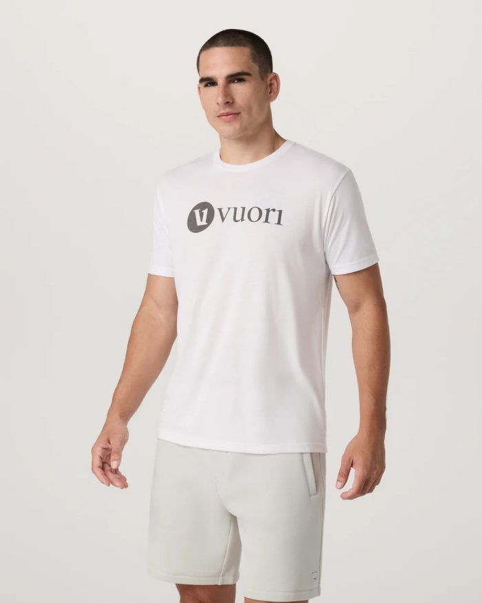 V1 Vuori Wordmark Logo Tee - Image 5