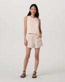 Trestles Twill Crop Tank