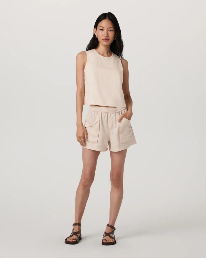 Trestles Twill Crop Tank - Image 4