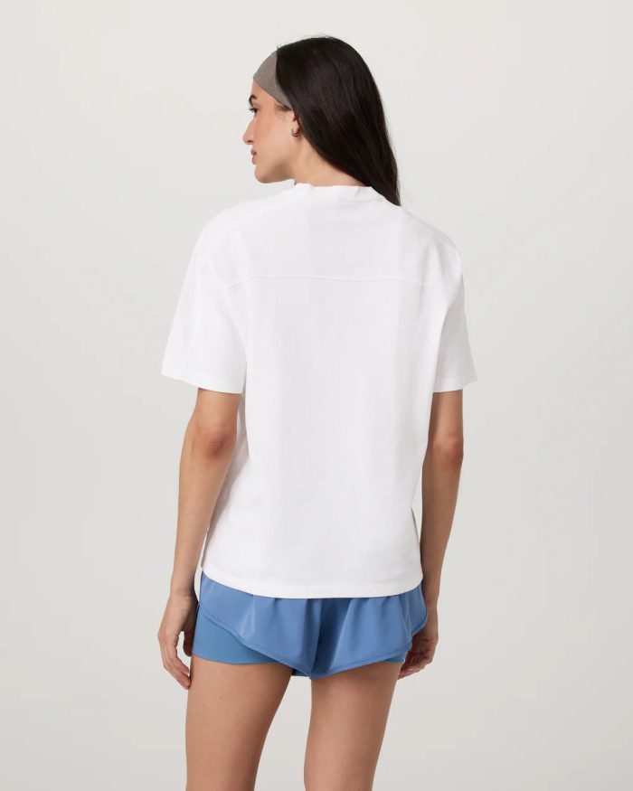 Short Sleeve Heavyweight Oversized Cotton Tee - Image 3