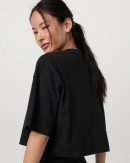Short Sleeve Heavyweight Crop Cotton Tee