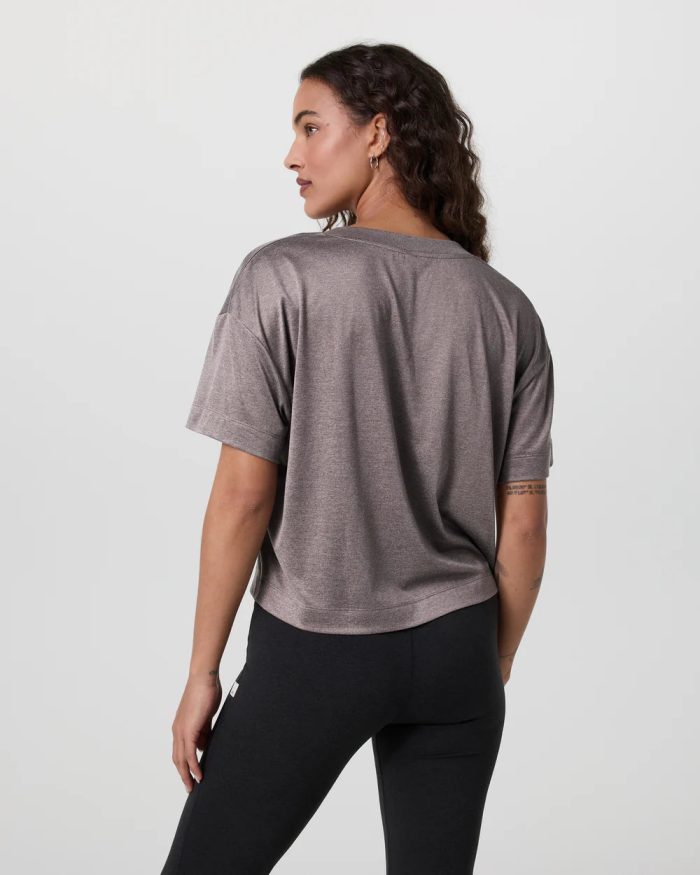 Short Sleeve Energy V-Neck Tee - Image 3
