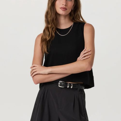 Trestles Twill Crop Tank