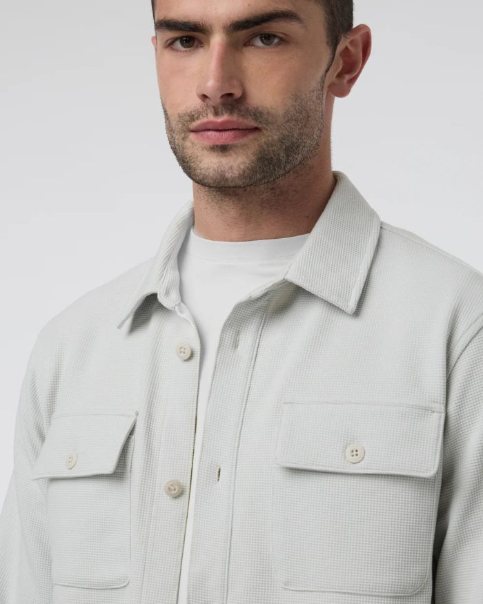 Waffle Shirt Jacket - Image 3