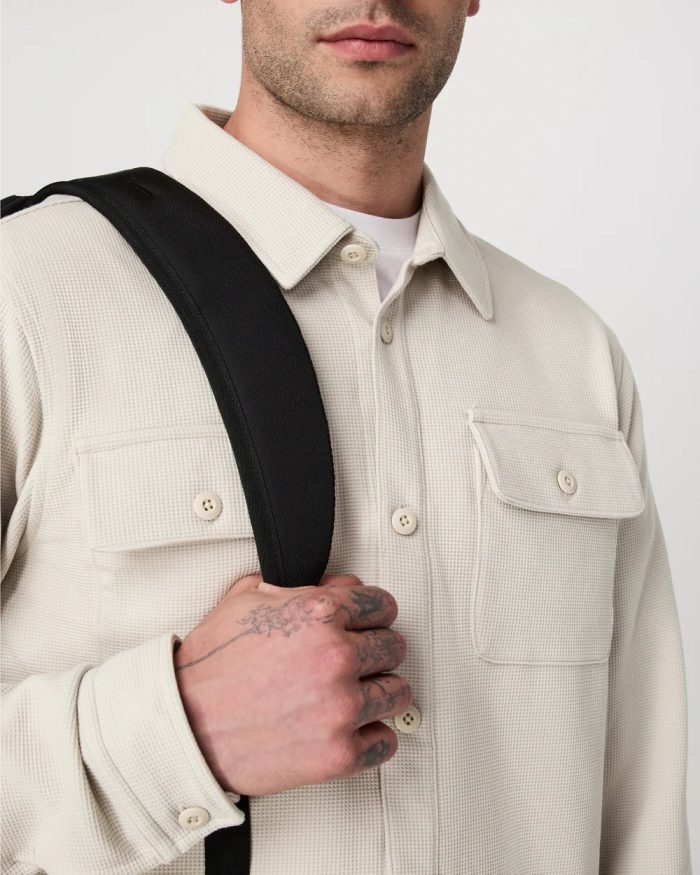 Waffle Shirt Jacket - Image 2