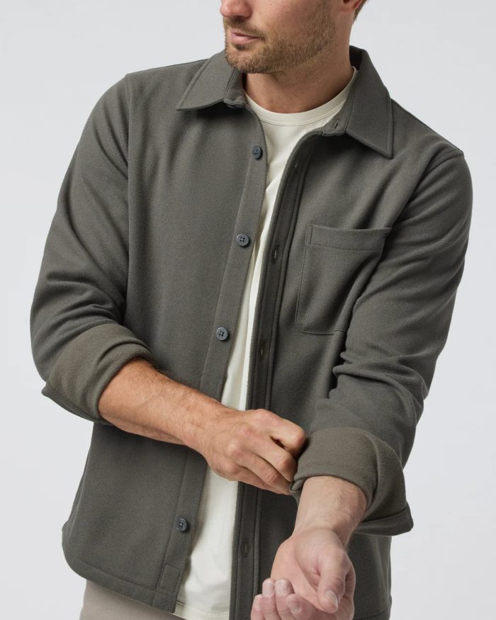 Beldon Shirt Jacket Knit Twill - Image 2