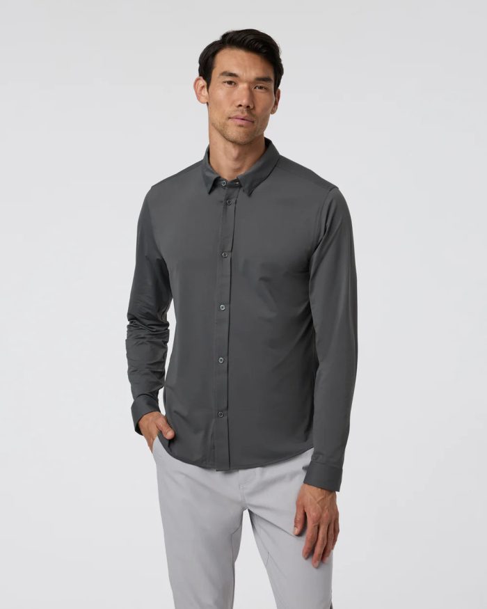 Long Sleeve TravelLite Button Down - Image 5