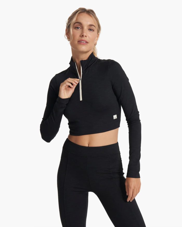 Lux Rib Half Zip - Image 2