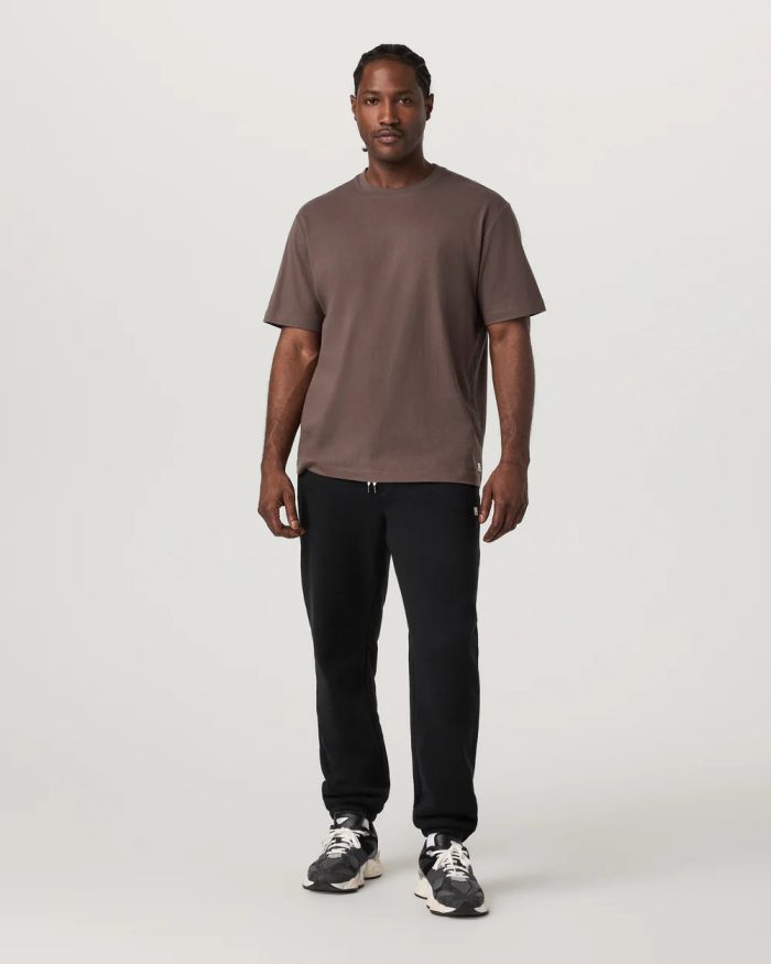 Short Sleeve Vuori Heavyweight Cotton Tee - Relaxed Fit - Image 5