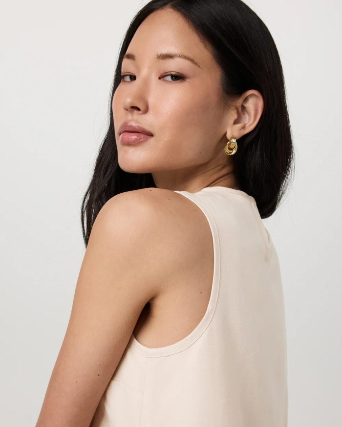 Trestles Twill Crop Tank - Image 5