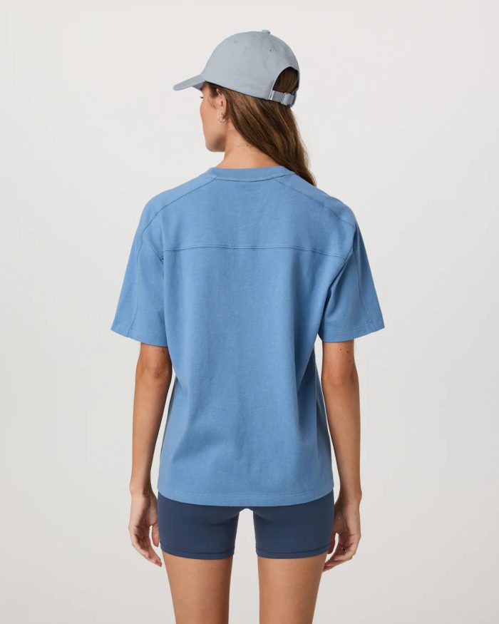 Short Sleeve Heavyweight Oversized Cotton Tee - Image 3