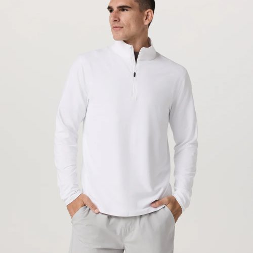 Ponto Half Zip Mock Neck