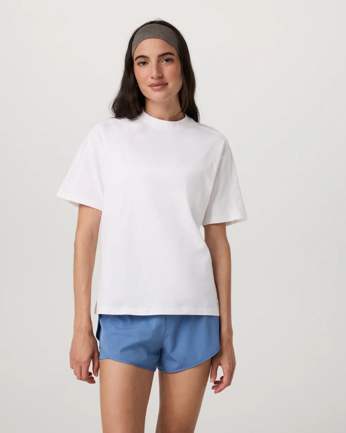 Short Sleeve Heavyweight Oversized Cotton Tee - Image 2