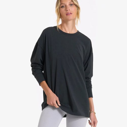 Long-Sleeve Feather Tee