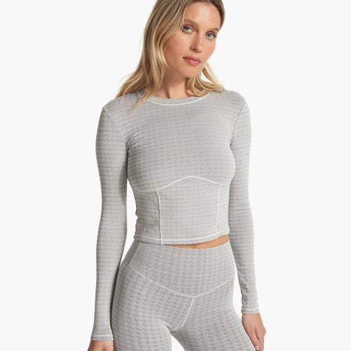 Long Sleeve Textured Chilled Out Top